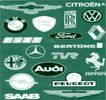 Motor books, Badges and Marques